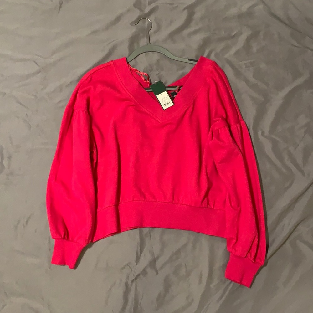 Crop top sweater
